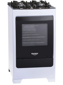 Fogão 4 Bocas Branco Supreme Glass Bivolt