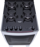 Fogão 4 Bocas Branco Supreme Glass Bivolt