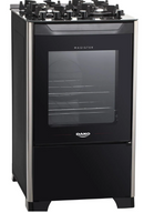 Fogão 4 Bocas Preto Dako Magister Bivolt