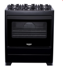 Fogão 5 Bocas Preto Dako Supreme Glass Bivolt