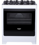 Fogão 5 Bocas Branco Dako Supreme Glass Bivolt