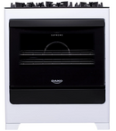 Fogão 5 Bocas Branco Dako Supreme Glass Bivolt