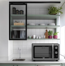 Forno de Bancada Elétrico Titanium com Grill Dourador Dako Supreme